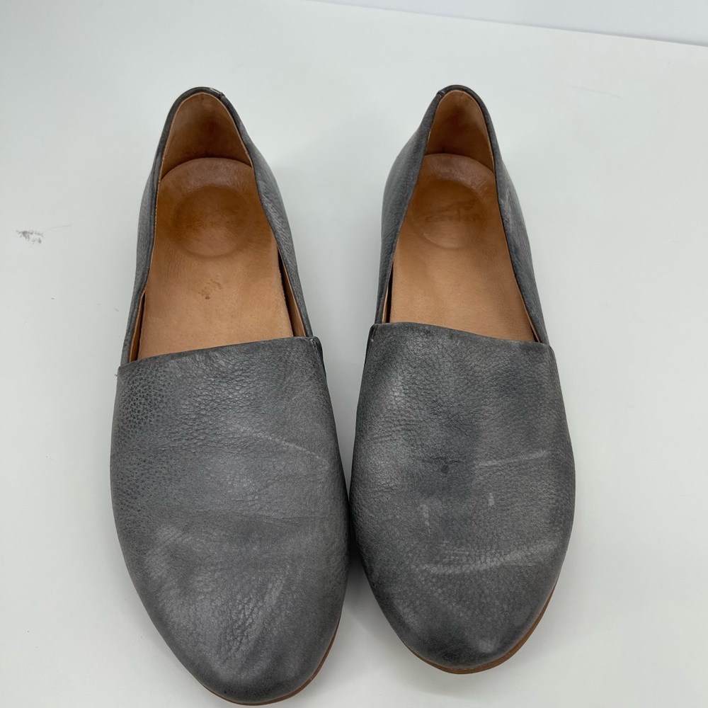 ⭐️Dansko Larisa slip-on flats, pewter metallic distressed